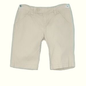 Old Navy Khaki Snap Closure Girls Shorts Size 8